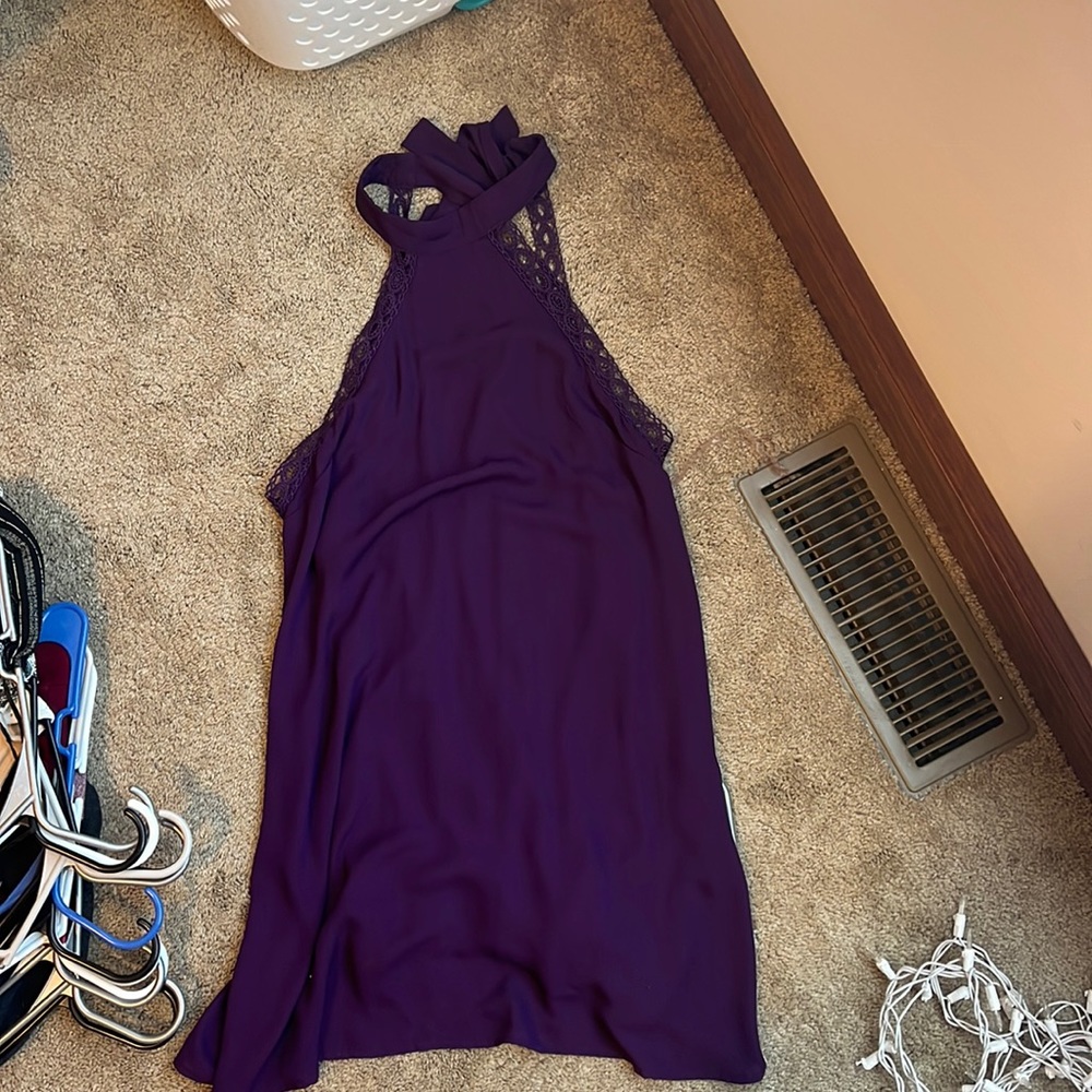 Purple dress